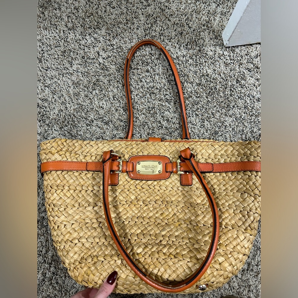 Michael Kors Straw Bag